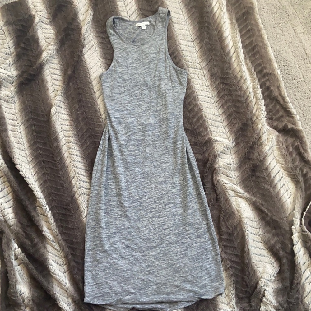 Women’s tee shirt material fitted midi dress